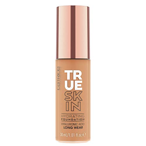 Catrice True Skin Hydrating Foundation - Lightweight, Hydrating, Vegan - 070 Warm Caramel