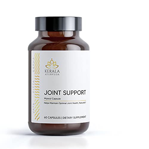 Kerala Ayurveda Joint Support Herbal Capsules - Boosts Flexibility, Nourishes Joints - 60 Count