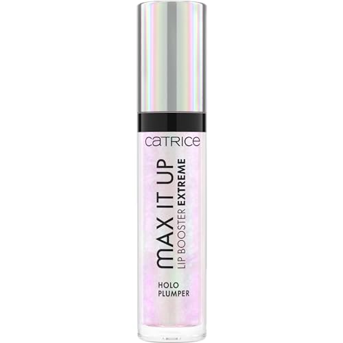 Catrice Max It Up Lip Booster - Plumping Holographic Gloss, Vegan & Gluten Free - 050 Beam Me Away