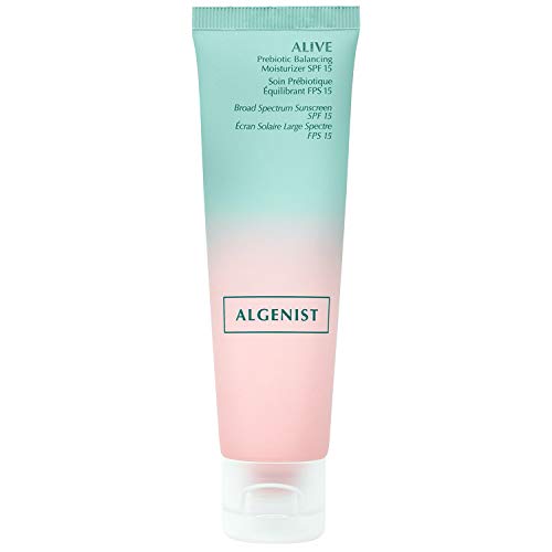 Algenist ALIVE Prebiotic Balancing Moisturizer SPF15 - Hydrating Mineral Sunscreen, 50ml