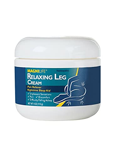 Magnilife Relaxing Leg Cream - Relieves Tension, Soothing Formula - 0.181kg, Made in USA