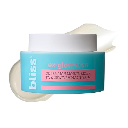 bliss Ex-glow-sion Face Moisturizer - Hydrates & Nourishes with Shea Butter, 100% Vegan - 1.7 fl oz