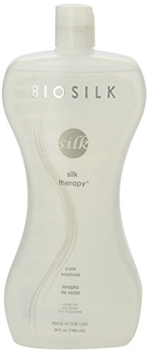 Biosilk Silk Therapy Hair Treatment - Replenishes & Protects Hair, Leave-In Formula - 34oz