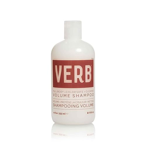 Verb Volume Shampoo - Boosts Body & Shine, Vegan, Paraben Free - 12 fl oz