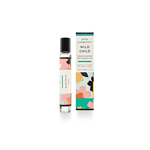 Good Chemistry Wild Child Perfume - Vegan, Cruelty-Free, Essential Oils, 10ml Rollerball