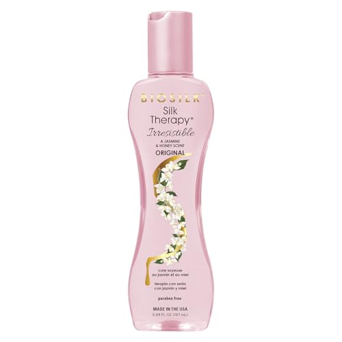 BioSilk Leave-in Hair Conditioner - Strengthens, Adds Volume, Jasmine & Honey Scent - 5.64oz