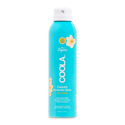 COOLA Organic Sunscreen SPF 30 - Hydrating, Antioxidant-Rich, Tropical Coconut - 6 Fl Oz