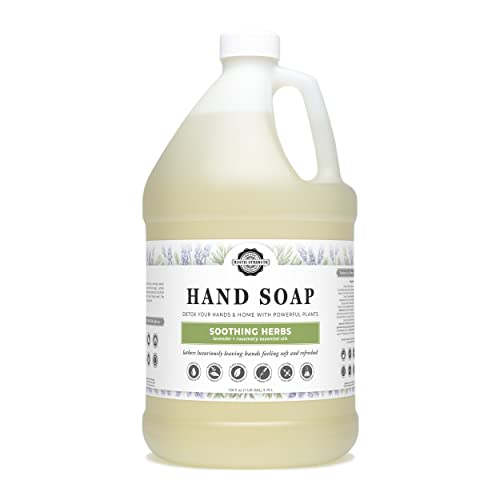 Rustic Strength Hand Soap - Soothing Lavender & Rosemary, Vegan, Gluten-Free - 128oz Refill