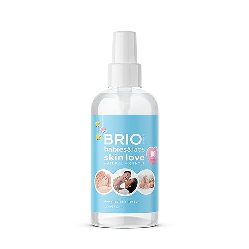 BRIOTECH Baby Skin Care - Soothing Hypochlorous Acid Spray for Redness Relief - 4 fl oz