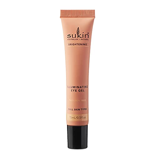 Sukin Eye Gel - Brightens Dark Circles with Green Coffee & Kakadu Plum - 0.5oz