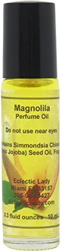 Nag Champa Perfume Oil - Long-Lasting Jojoba Base, Alcohol-Free, 1oz Travel Roll-On