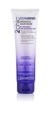 GIOVANNI 2chic Hair Mask - Deep Hydration & Repair for Damaged Hair, Vegan, Color Safe - 5 oz