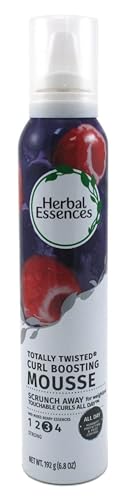 Herb Ess Mousse - Curl Defining, Frizz-Free, Touchable Softness - 6.8oz Flexible Hold