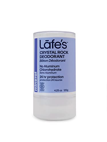 Lafe's Natural Deodorant - 24-Hour Protection, Vegan, Essential Oil Scent - 4.25oz