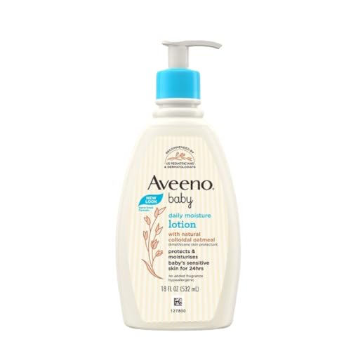 Aveeno Baby Lotion - 24-Hour Moisture, Gentle for Delicate Skin, Hypoallergenic - 18 fl. oz