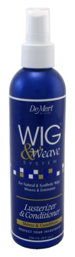 Demert Wig Spray Conditioner - Enhances Luster, Non-Aerosol Formula for Wigs & Hair Pieces - 8oz