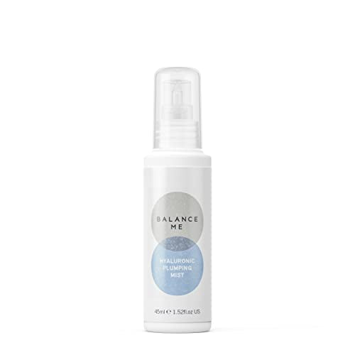 Balance Me Hyaluronic Plumping Face Mist - Hydrate, Cool Hot Flushes, 100% Natural - 45ml