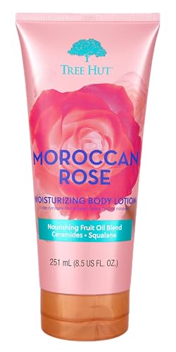 Tree Hut Moroccan Rose Body Lotion - Nourishing Hydration, Paraben-Free, 8.5 fl oz