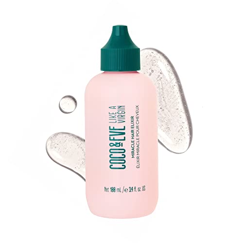 Coco & Eve Hair Oil - Restores Shine & Softness, Hydrating Coconut & Hyaluronic Acid - 100ml