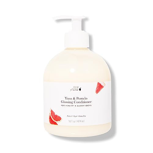 100% PURE Yuzu & Pomelo Conditioner - Revitalizes Shine, Hydrates with Kelp & Flax Seed Oil - 16oz