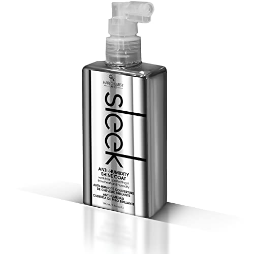 Hair Chemist SLEEK Anti-Humidity Shine Coat - Frizz Control, High Shine - 3oz Spray