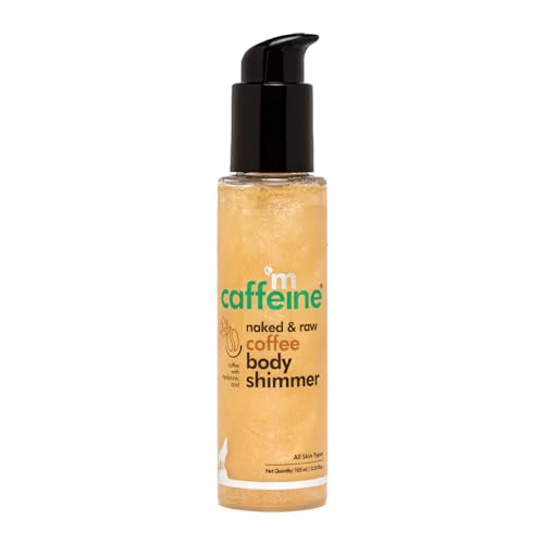 mCaffeine Coffee Body Shimmer - Hydrating, Lightweight Formula, All Skin Types - 100ml