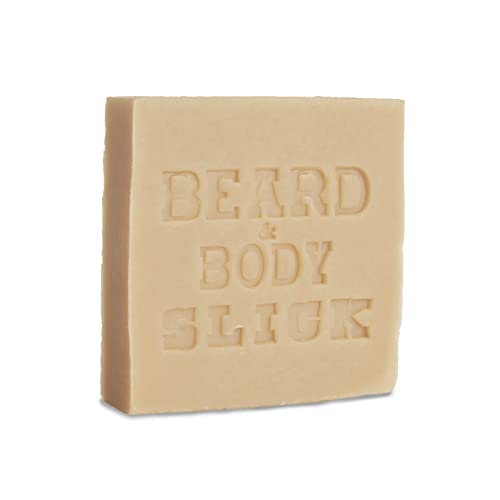 Honest Amish Body Soap - Mild Formula for Face & Beard, All Natural Ingredients - 4oz