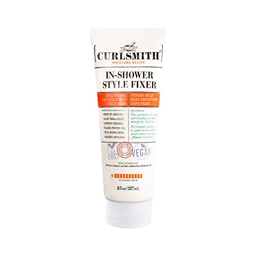 CURLSMITH In-Shower Style Fixer - Extreme Hold & Frizz Control, Vegan Formula - 8oz