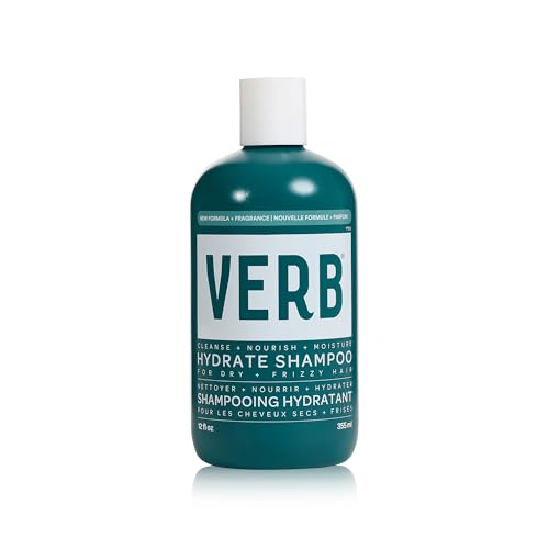 VERB® Hydrate Shampoo - Reduces Frizz 77%, Boosts Moisture, Vegan & Cruelty-Free - 12 oz