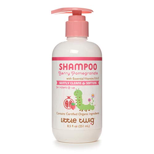 Little Twig Baby Shampoo & Body Wash - Nourishing Berry Formula, Organic Ingredients - 8.5 fl oz