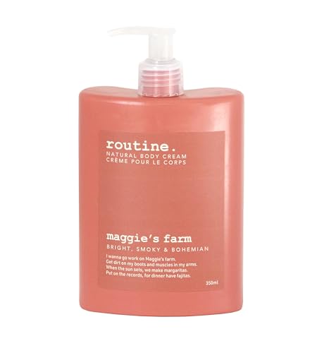 Routine Body Lotion - Natural Hydration, Vegan & Clinically Tested - Amyris, Pink Grapefruit, 350ml