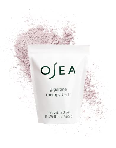 OSEA Lavender Therapy Bath Soak - Mineral-Rich Gigartina, Hydrating & Vegan - 12oz