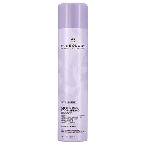 Pureology Hair Mousse - Volume & Shine for Color-Treated Hair, Vegan & Sulfate-Free - 10.4oz