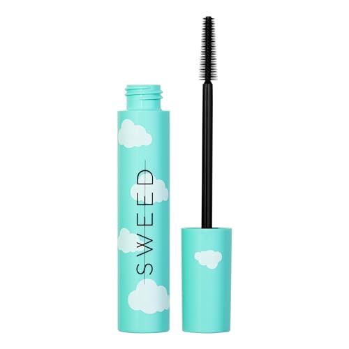 SWEED Cloud Mascara - Maximum Volume & Length, Vegan & Cruelty-Free - Black, 0.4 oz