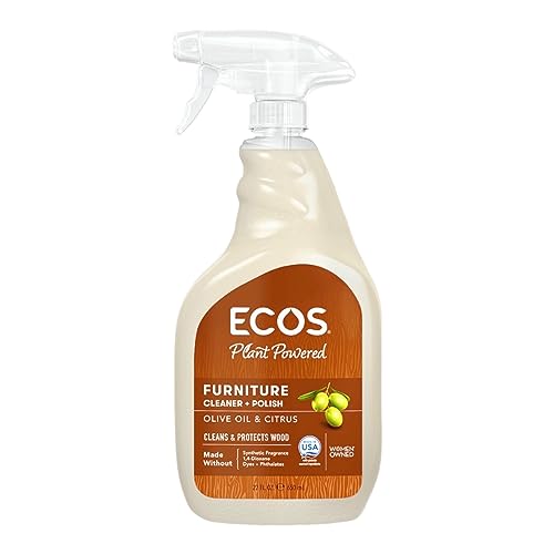 Earth Friendly Products Furniture Polish - Cleans & Beautifies with Natural Oils - 22oz