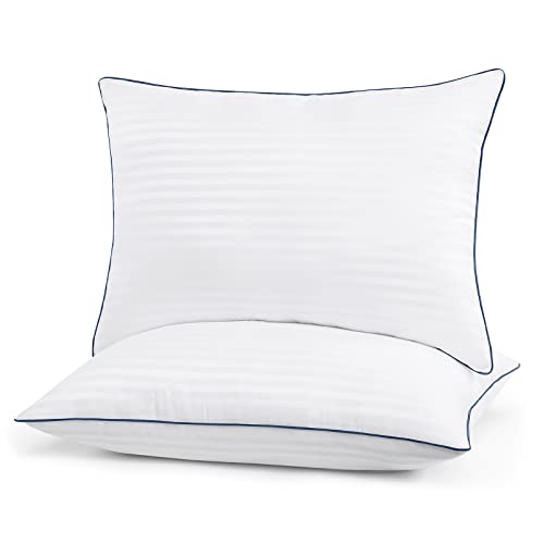 Homemate Bed Pillows - Allergy-Friendly, Soft Support for All Sleep Positions - Set of 2, 20x28