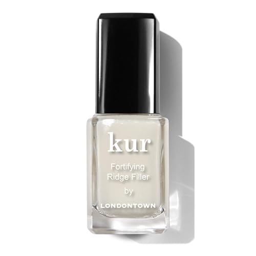 LONDONTOWN Kur Nail Ridge Filler - Strengthens & Smooths, Vegan, Paraben Free - 0.4 fl oz