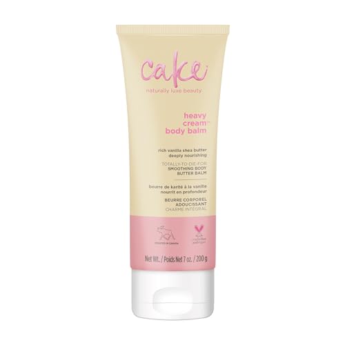 Cake Beauty Vegan Body Lotion - Hydrates with Shea Butter & Aloe Vera, Cruelty-Free - 7oz