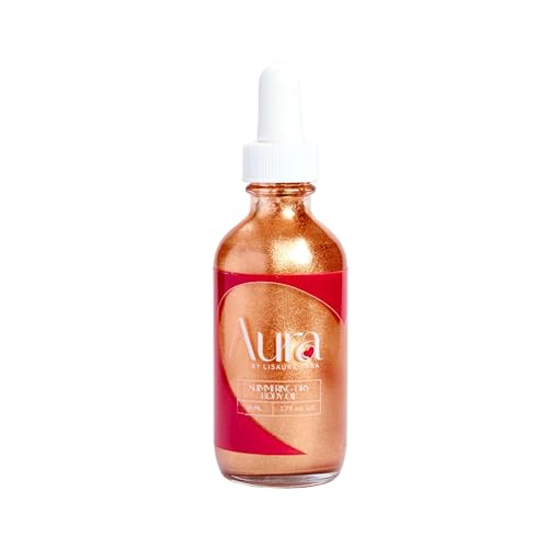 Aura Shimmering Dry Body Oil - Non-Greasy, Ultra-Hydrating, Hypoallergenic - 3.4oz