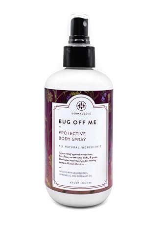 DERMAGLOVE Bug Off ME - Instant Relief from Bugs, Non-Toxic, Essential Oils - 8 oz