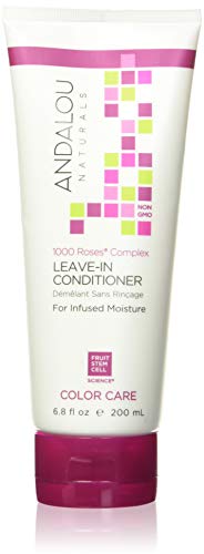 Andalou Naturals Leave-In Conditioner - Infuses Moisture, Enhances Color Care - 6.8 Fl Oz