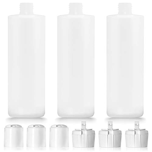 IMPRESA Reusable Water Bottles - BPA-Free, Food-Grade, Versatile 16oz, 3-Pack with Caps