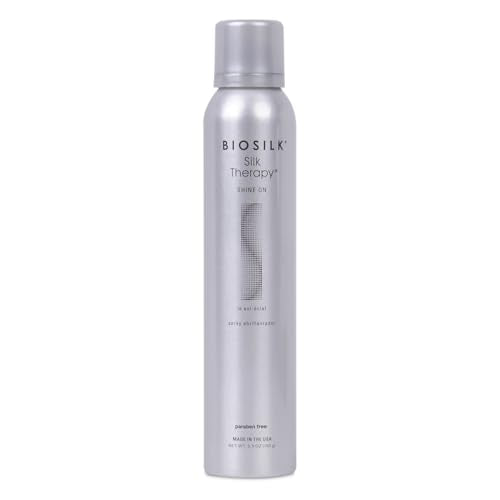 BioSilk Hair Spray - Controls Frizz & Adds Shine, Sulfate-Free, Paraben-Free - 5.3 oz