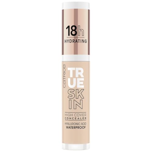 Catrice True Skin High Cover Concealer - Waterproof, Hyaluronic Acid, Vegan - 010 Cool Cashmere