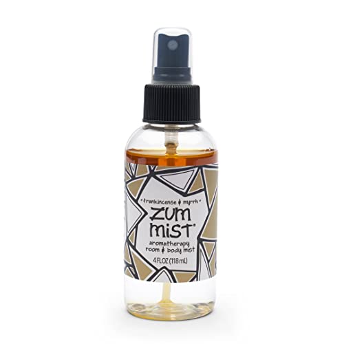 Indigo Wild Zum Mist Body Spray - Aromatherapy Essential Oils, Frankincense & Myrrh - 4 fl oz