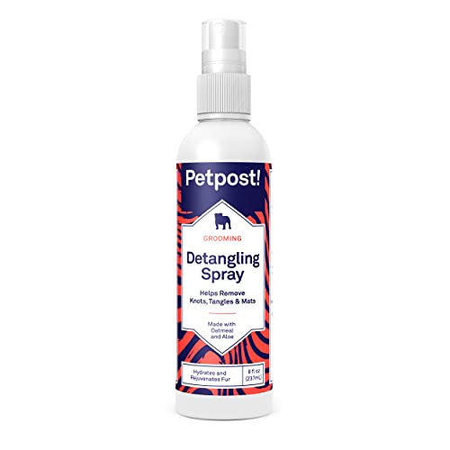 Petpost Dog Shampoo - Detangles & Nourishes with Oatmeal, Aloe & Vitamin E - 8 oz