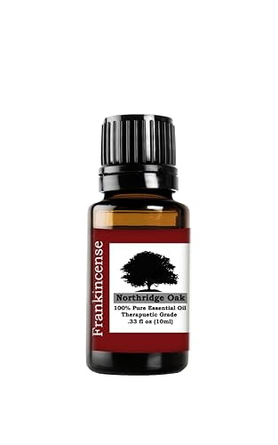 Northridge Oak Pure Frankincense Essential Oil - Therapeutic Skin Nourishment, Muscle Relief - 15ml