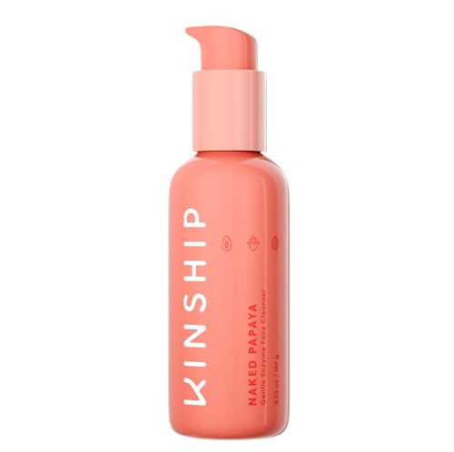 Kinship Naked Papaya Cleanser - Hydrating Makeup Remover, Jojoba Oil & Papaya Enzymes - 5.25oz