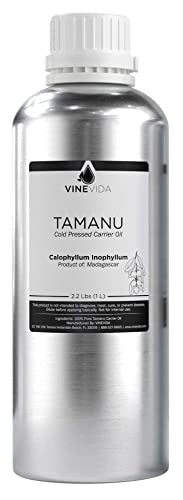 VINEVIDA Tamanu Carrier Oil - Pure, Vegan, Versatile for DIY & Skin Use - 32oz