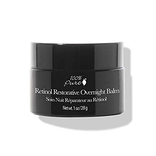 100% PURE Retinol Moisturizer - Restores Firmness & Hydration, Vegan - 1oz Night Cream